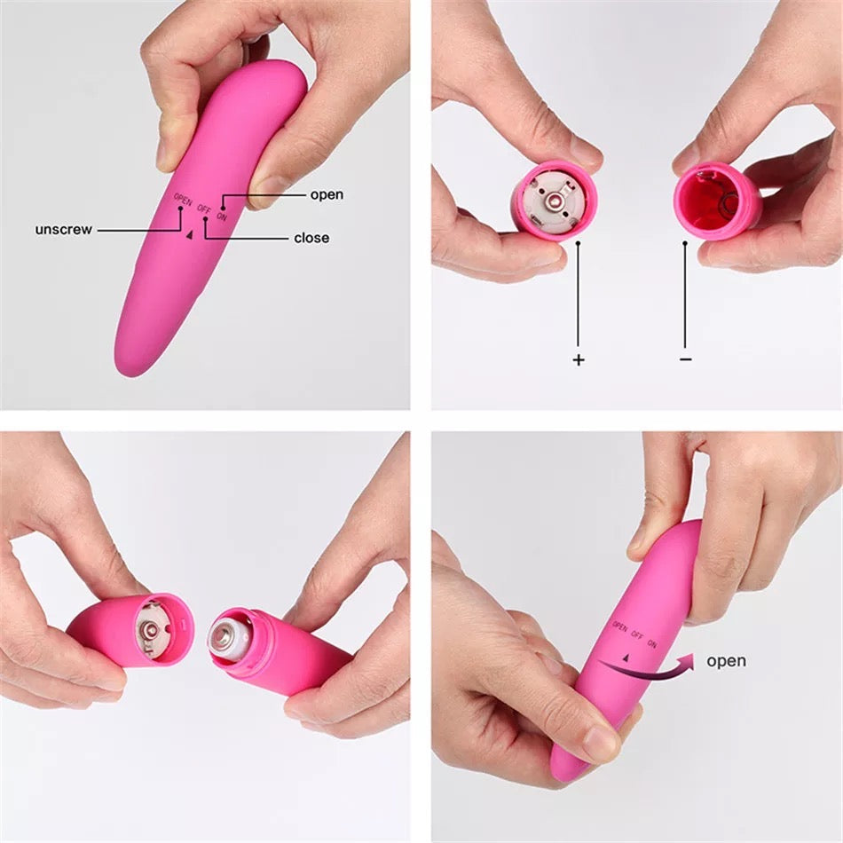 Finger Shaped Vibrator - Pink