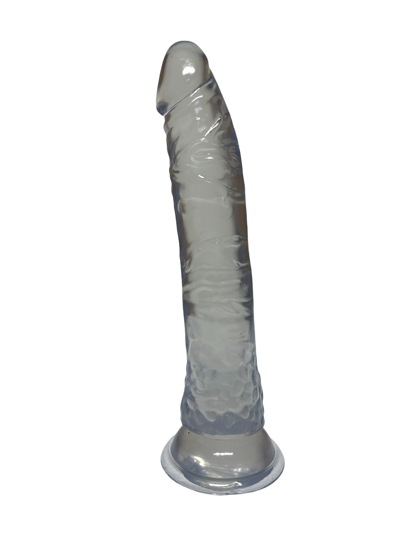 Clear Suction Dildo (Large)