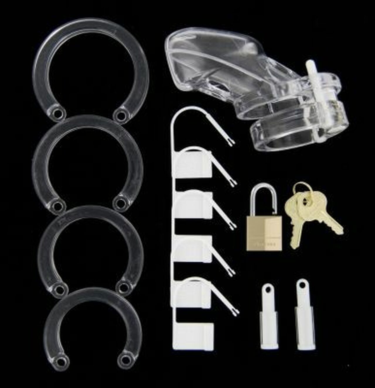 Clear Cock/Penis Chastity Ring