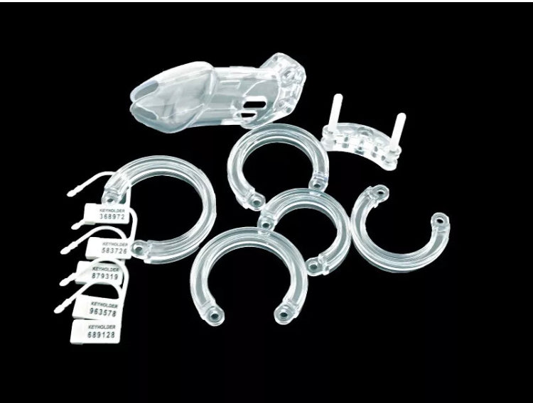 Clear Cock/Penis Chastity Ring