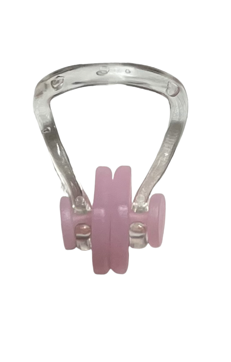 Nose Clips and Ear Plugs - Swimming Aids - Marshmallow Pink