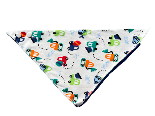 Baby Bib - Vrooom Vrooom Cars