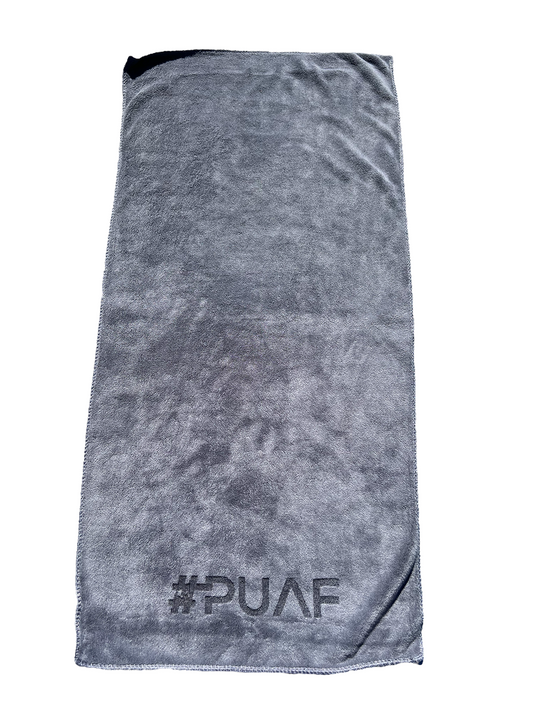 Microfibre Gym Towel - Light Grey